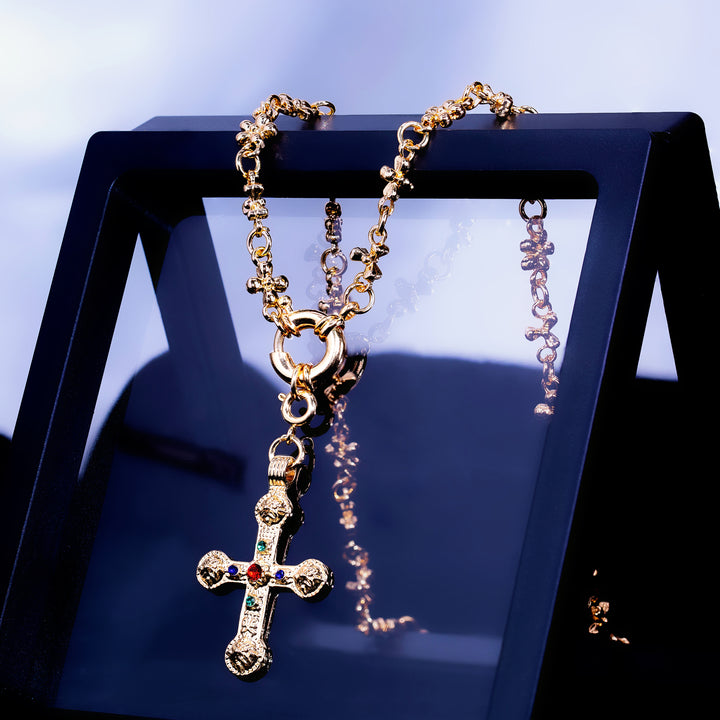 Byzantine Cross Necklace