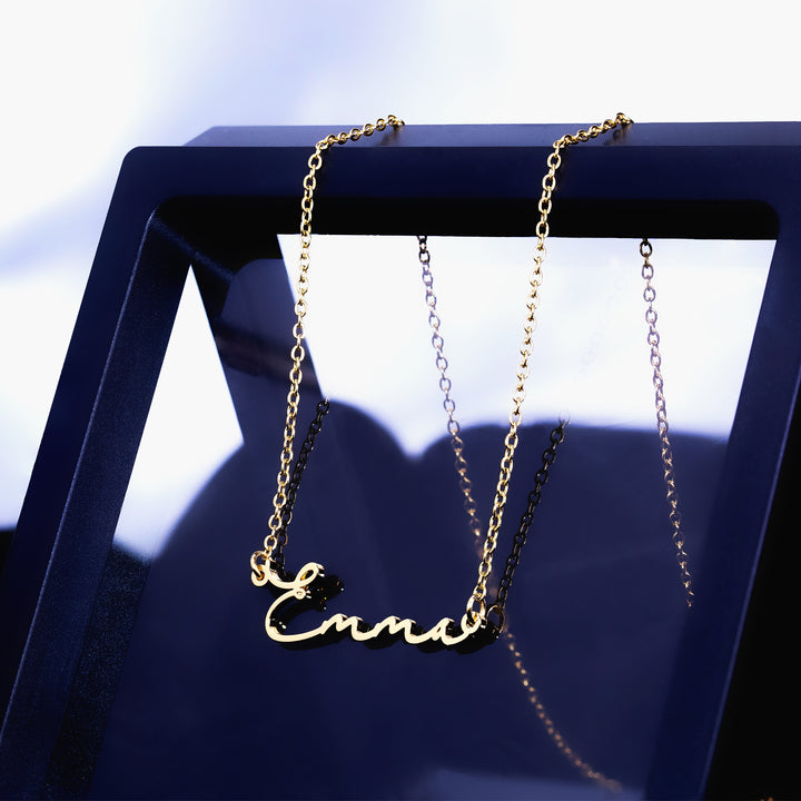 Personalized Cursive Name Necklace