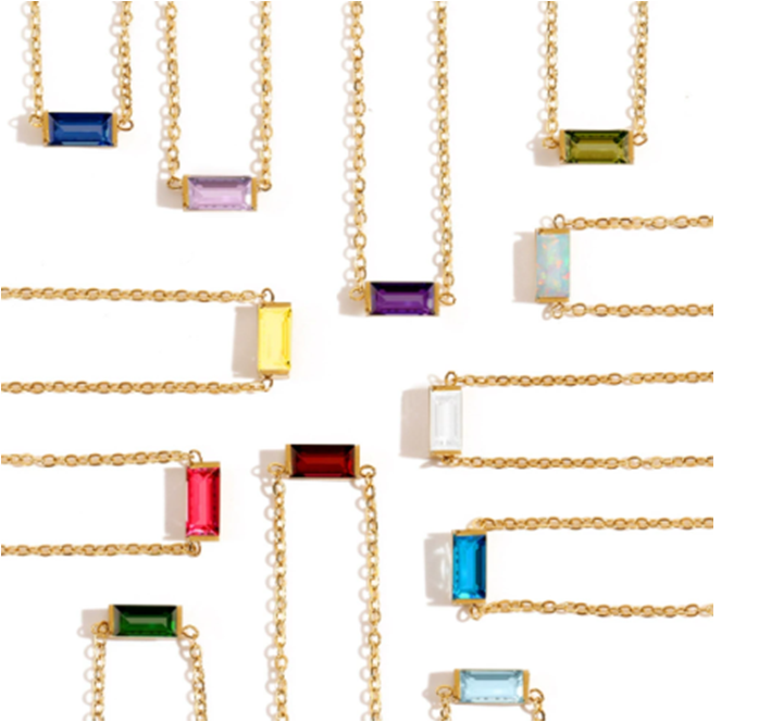 Gemstone Pendant Necklace