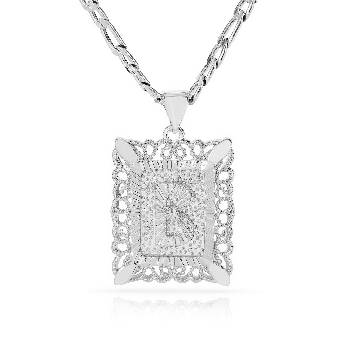 Initial Necklace Pendant