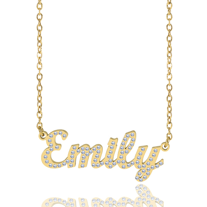 Iced out Personalized Name Necklace