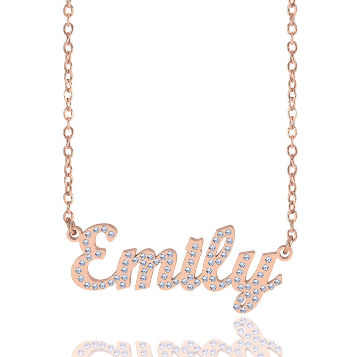 Iced out Personalized Name Necklace