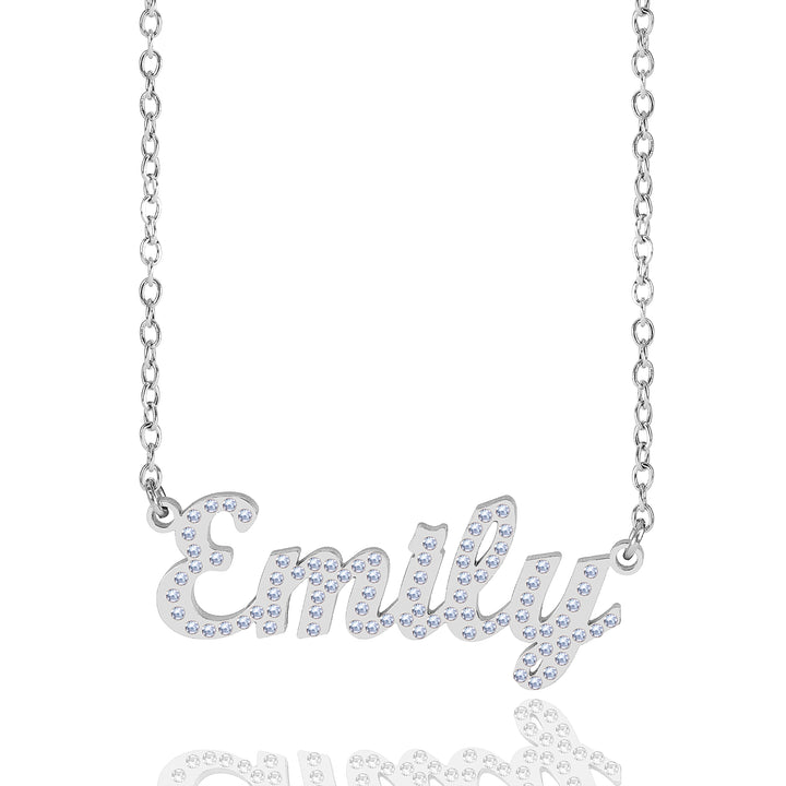 Iced out Personalized Name Necklace