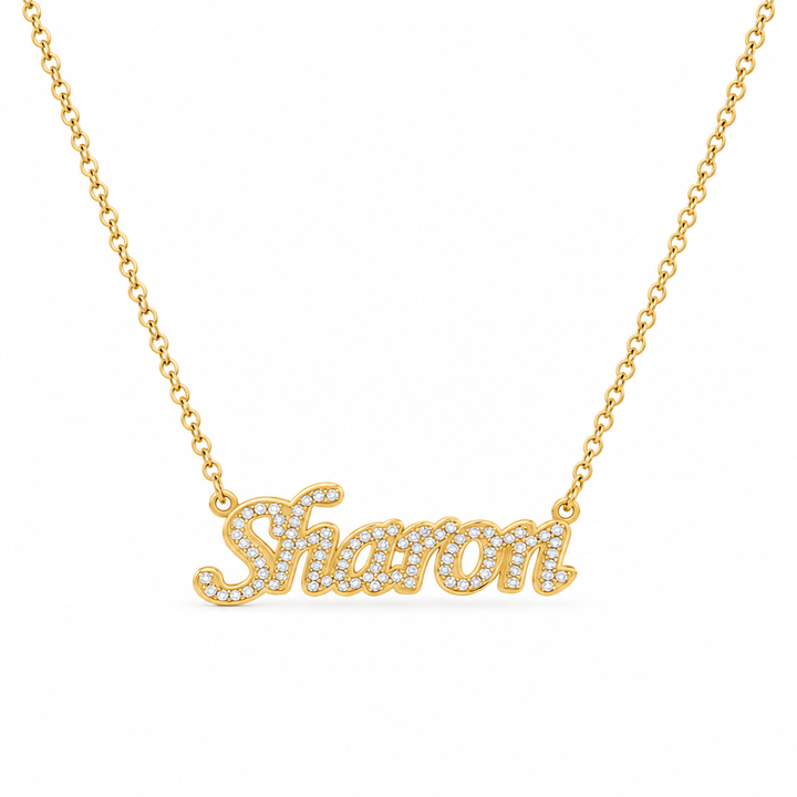 Personalized Stones Name Necklace