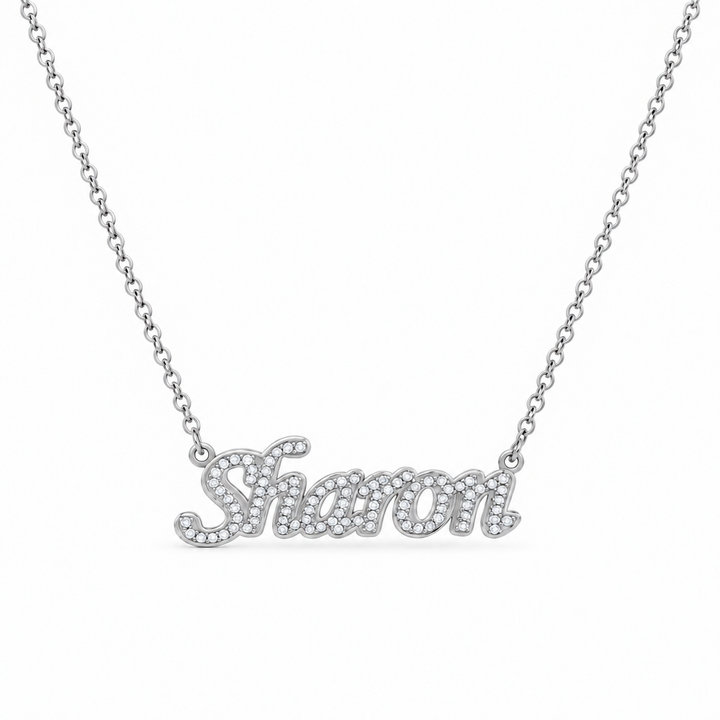 Personalized Stones Name Necklace
