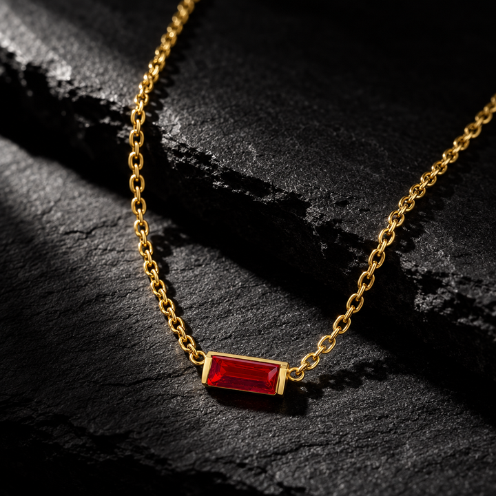 Gemstone Pendant Necklace