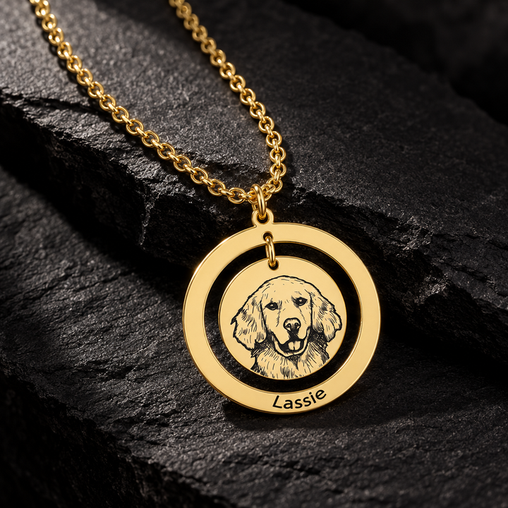 Personalized Portrait Pendant