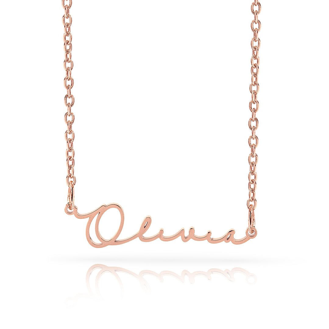 Personalized Cursive Name Necklace