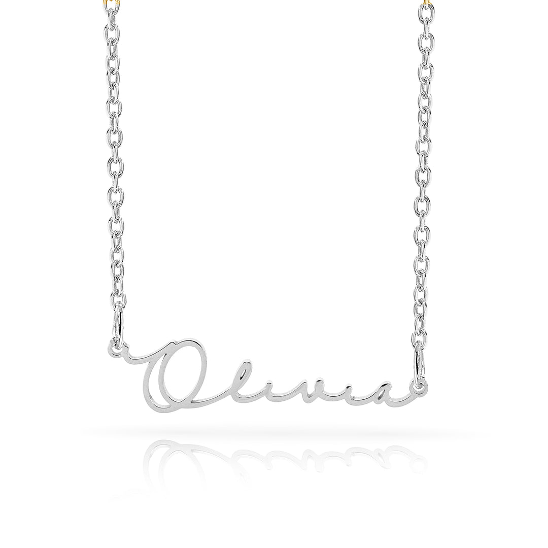 Personalized Cursive Name Necklace